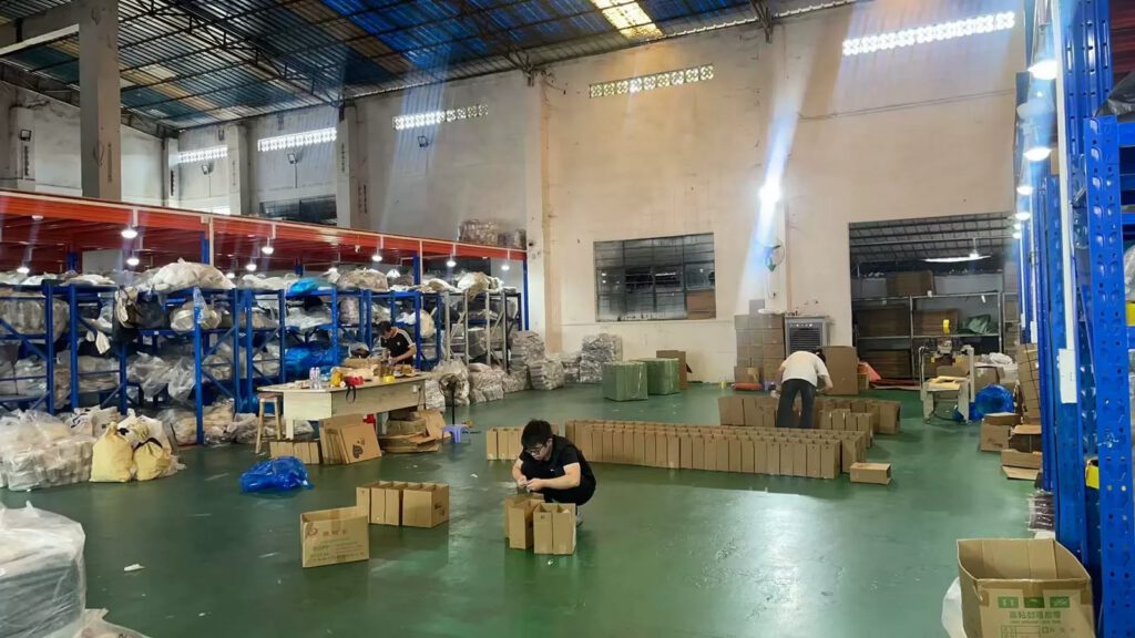 Packing and dispatch area